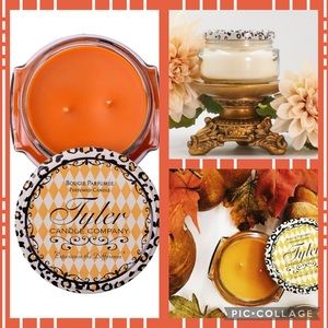 Tyler candles 11 Oz pumpkin spice& Diva 11oz